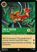 Image for Tod & Copper - Best of Friends (94/204) (Attack of the Vine!) (13) - Disney Lorcana