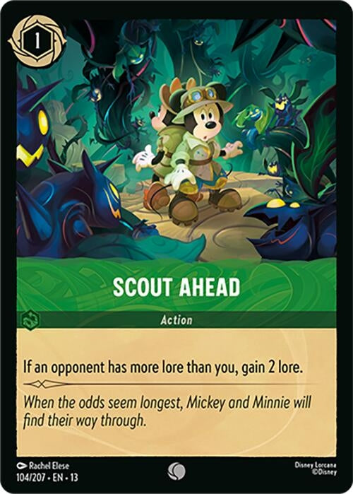 Image for Scout Ahead (104/204) (Attack of the Vine!) (13) - Disney Lorcana