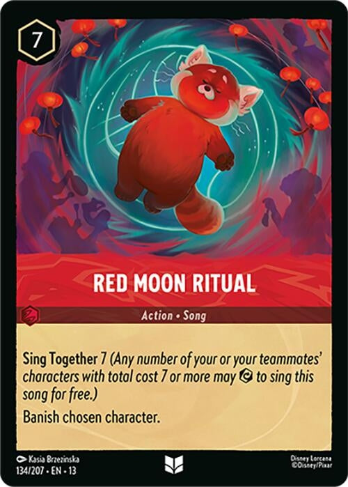 Image for Red Moon Ritual (134/204) (Attack of the Vine!) (13) - Disney Lorcana