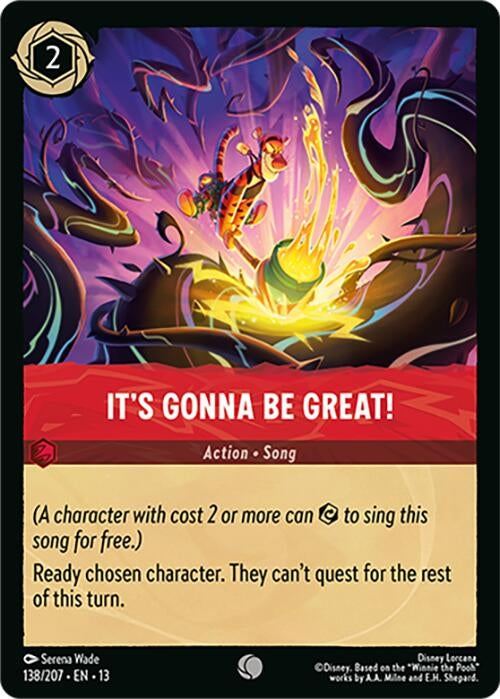 Image for It's Gonna Be Great! (138/204) (Attack of the Vine!) (13) - Disney Lorcana