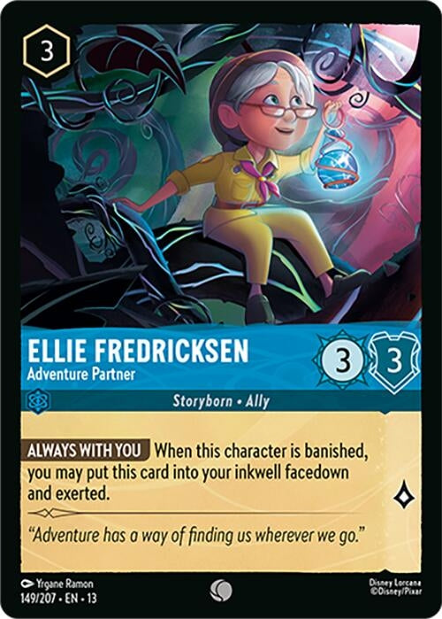 Image for Ellie Fredricksen - Adventure Partner (149/204) (Attack of the Vine!) (13) - Disney Lorcana