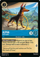 Image for Alpha - Pack Leader (151/204) (Attack of the Vine!) (13) - Disney Lorcana