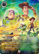 Image for Woody & Buzz Lightyear - Best Buddies (Enchanted) (228/204) (Attack of the Vine!) (13) - Disney Lorcana