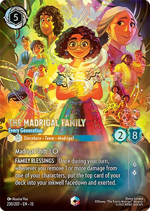 Image for The Madrigal Family - Every Generation (Enchanted) (230/204) (Attack of the Vine!) (13) - Disney Lorcana
