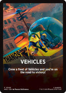 Image for Vehicles Theme Card (48) (Commander: Marvel Super Heroes) (MSC) - Magic: The Gathering