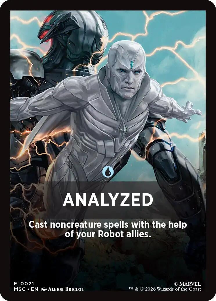 Image for Analyzed Theme Card (21) (Commander: Marvel Super Heroes) (MSC) - Magic: The Gathering