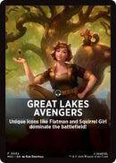 Image for Great Lakes Avengers Theme Card (52) (Commander: Marvel Super Heroes) (MSC) - Magic: The Gathering