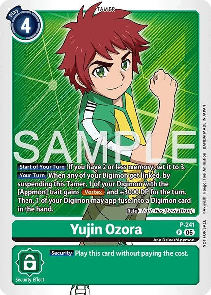 Image for Yujin Ozora (Official Store Tournament 2026 Vol. 3 Participant) (P-241 P) (Digimon Promotion Cards) (D-PR) - Digimon Card Game