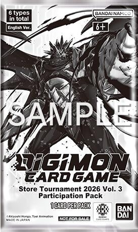 Image for Store Tournament 2026 Vol.3 Participation Pack - Digimon Card Game