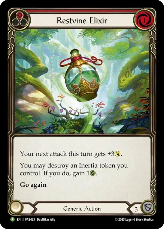 Image for Restvine Elixir - FAB435 (FAB435) (Flesh and Blood: Promo Cards) (PR) - Flesh and Blood TCG