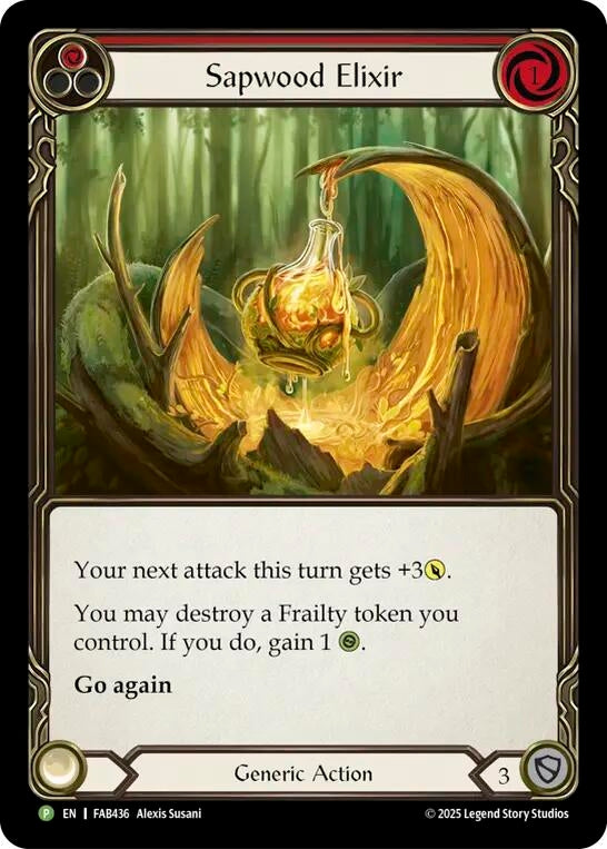 Image for Sapwood Elixir - FAB436 (FAB436) (Flesh and Blood: Promo Cards) (PR) - Flesh and Blood TCG