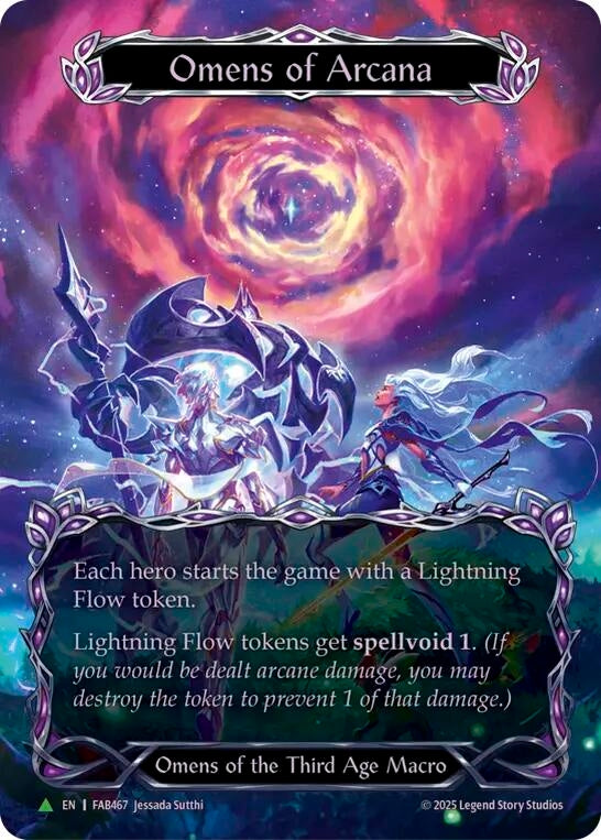 Image for Omens of Arcana (Marvel) - FAB467 (FAB467) (Flesh and Blood: Promo Cards) (PR) - Flesh and Blood TCG