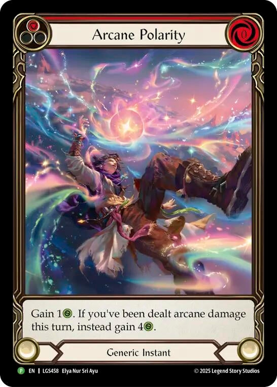 Image for Arcane Polarity (Extended Art) - LGS458 (LGS458) (Flesh and Blood: Promo Cards) (PR) - Flesh and Blood TCG