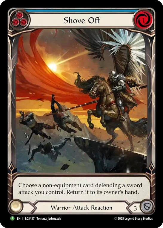 Image for Shove Off - LGS457 (LGS457) (Flesh and Blood: Promo Cards) (PR) - Flesh and Blood TCG