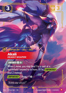 Image for Akali - Deadly Weapon (Alternate Art) (021a/166) (Vendetta) (VEN) - Riftbound: League of Legends Trading Card Game