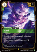 Image for Akali - Silent (Alternate Art) (038a/166) (Vendetta) (VEN) - Riftbound: League of Legends Trading Card Game