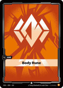 Image for Body Rune (R04) (Vendetta) (VEN) - Riftbound: League of Legends Trading Card Game