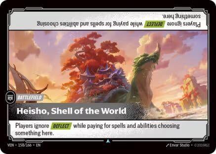 Image for Heisho, Shell of the World (158/166) (Vendetta) (VEN) - Riftbound: League of Legends Trading Card Game