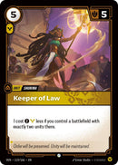 Image for Keeper of Law (119/166) (Vendetta) (VEN) - Riftbound: League of Legends Trading Card Game