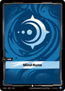 Image for Mind Rune (R03) (Vendetta) (VEN) - Riftbound: League of Legends Trading Card Game