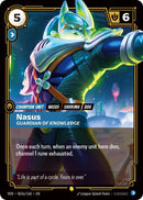 Image for Nasus - Guardian of Knowledge (Alternate Art) (063a/166) (Vendetta) (VEN) - Riftbound: League of Legends Trading Card Game