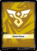 Image for Order Rune (R06) (Vendetta) (VEN) - Riftbound: League of Legends Trading Card Game