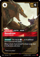 Image for Renekton - Rage Fueled (019/166) (Vendetta) (VEN) - Riftbound: League of Legends Trading Card Game