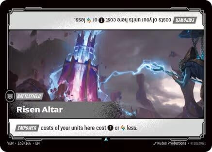 Image for Risen Altar (163/166) (Vendetta) (VEN) - Riftbound: League of Legends Trading Card Game