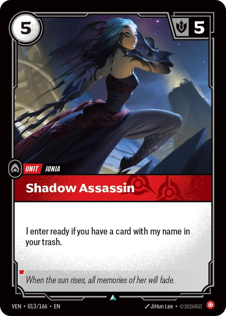 Image for Shadow Assassin (013/166) (Vendetta) (VEN) - Riftbound: League of Legends Trading Card Game