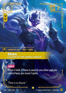 Image for Shen - Leader of the Kinkou Order (Alternate Art) (138a/166) (Vendetta) (VEN) - Riftbound: League of Legends Trading Card Game