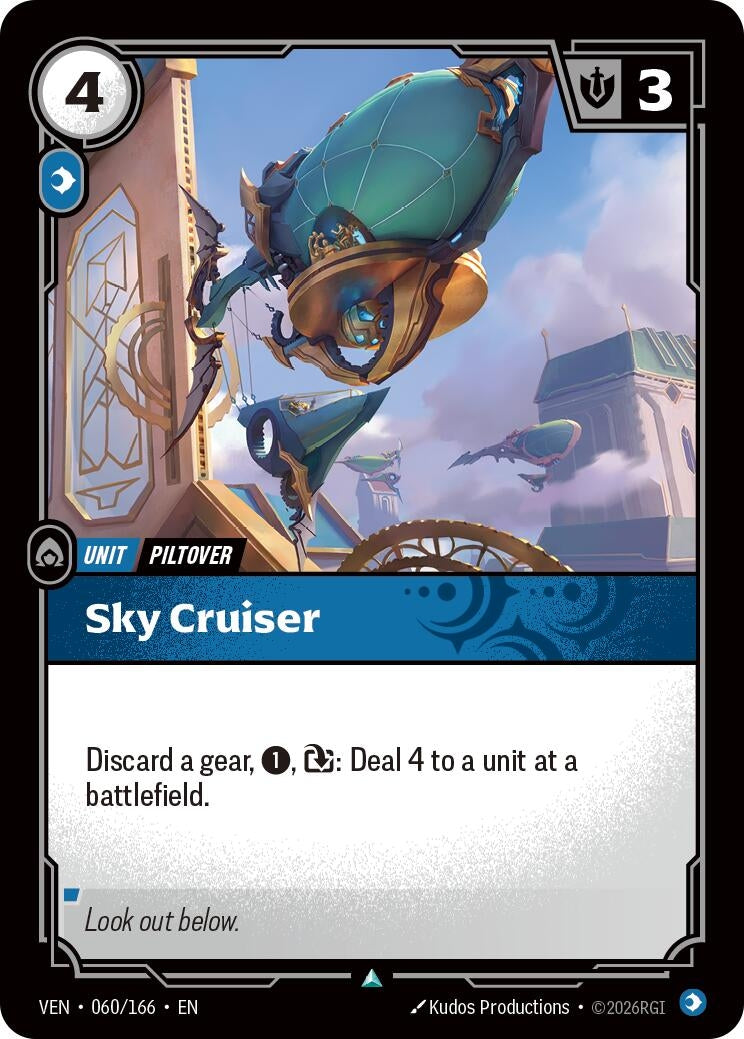 Image for Sky Cruiser (060/166) (Vendetta) (VEN) - Riftbound: League of Legends Trading Card Game