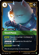 Image for Steel Paws (043/166) (Vendetta) (VEN) - Riftbound: League of Legends Trading Card Game