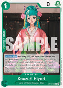 Image for Kouzuki Hiyori (OP12-028) (Starter Deck 32: GREEN Roronoa Zoro) (ST-32) - One Piece Card Game