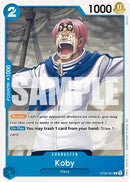 Image for Koby (ST33-001) (Starter Deck 33: BLUE Kuzan) (ST-33) - One Piece Card Game