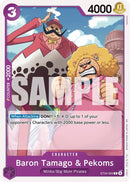 Image for Baron Tamago & Pekoms (ST34-005) (Starter Deck 34: PURPLE Charlotte Katakuri) (ST-34) - One Piece Card Game