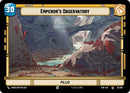 Image for Emperor's Observatory // Advantage (25/264  // T02) (Ashes of the Empire) (ASH) - Star Wars: Unlimited