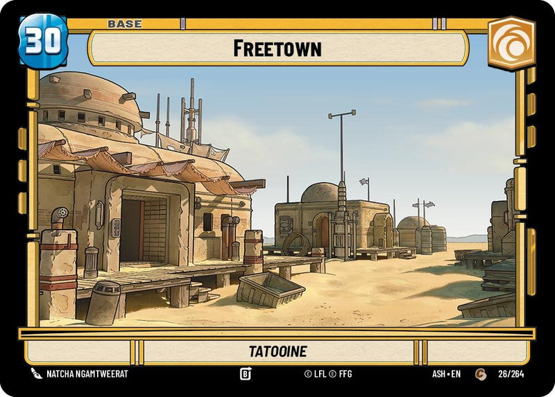 Image for Freetown // Mandalorian (26/264 // T01) (Ashes of the Empire) (ASH) - Star Wars: Unlimited