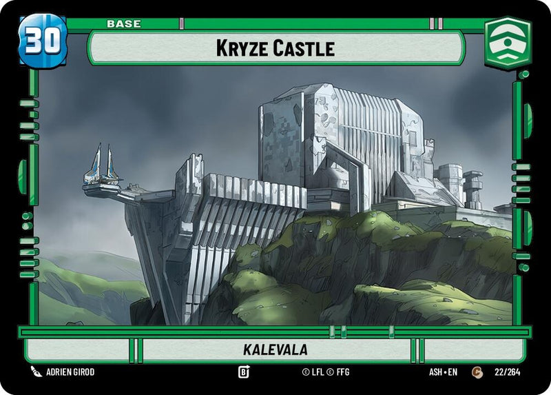 Image for Kryze Castle // Advantage (22/264 // T02) (Ashes of the Empire) (ASH) - Star Wars: Unlimited