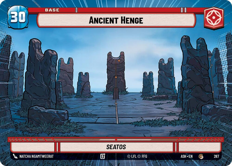 Image for Ancient Henge // Mandalorian (Hyperspace) (287 // T04) (Ashes of the Empire) (ASH) - Star Wars: Unlimited