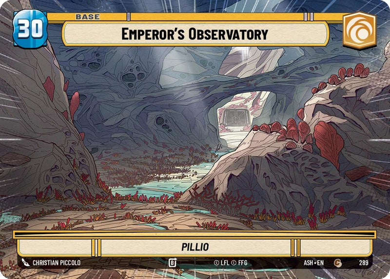 Image for Emperor's Observatory // Mandalorian (Hyperspace) (289 // T04) (Ashes of the Empire) (ASH) - Star Wars: Unlimited