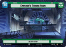 Image for Emperor's Throne Room // Advantage (Hyperspace) (285 // T05) (Ashes of the Empire) (ASH) - Star Wars: Unlimited