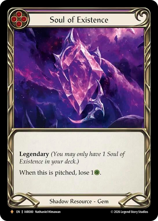Image for Soul of Existence (IAR000) (Usurp the Shadow Throne) (IAR) - Flesh and Blood TCG