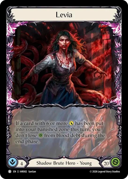 Image for Levia (IAR002) (Usurp the Shadow Throne) (IAR) - Flesh and Blood TCG