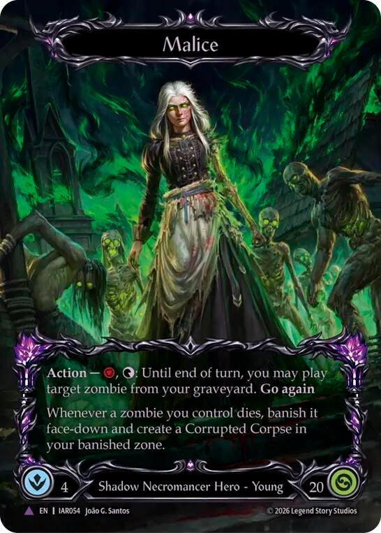 Image for Malice (Marvel) (IAR054) (Usurp the Shadow Throne) (IAR) - Flesh and Blood TCG