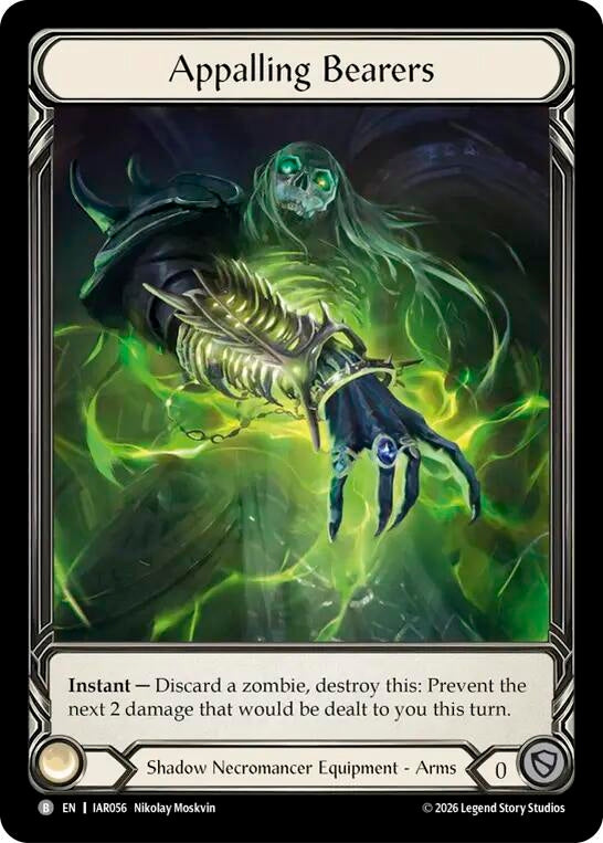 Image for Appalling Bearers (Extended Art) (IAR056) (Usurp the Shadow Throne) (IAR) - Flesh and Blood TCG