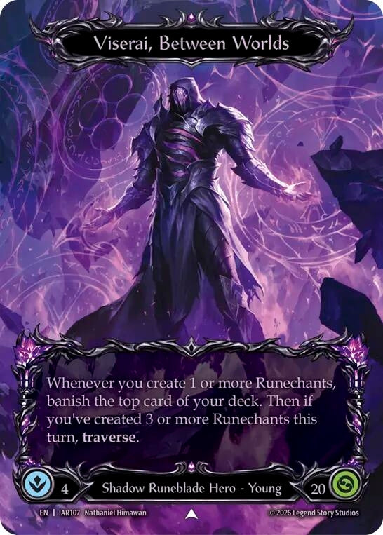 Image for Viserai, Between Worlds (Marvel) (IAR107) (Usurp the Shadow Throne) (IAR) - Flesh and Blood TCG