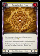 Image for Runechant of Pride (Yellow) (IAR155) (Usurp the Shadow Throne) (IAR) - Flesh and Blood TCG