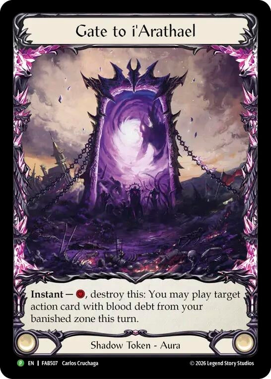 Image for Gate to i'Arathael - FAB507 (FAB507) (Flesh and Blood: Promo Cards) (PR) - Flesh and Blood TCG