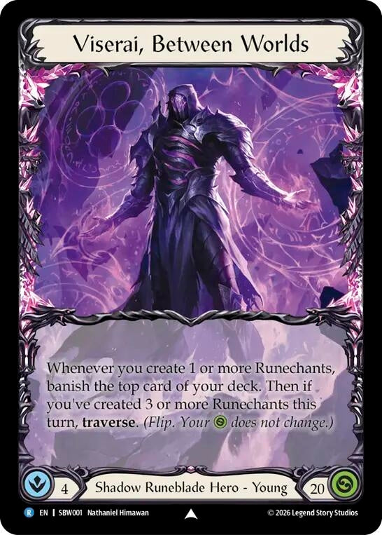Image for Viserai, Between Worlds (SBW001) (Silver Age: Usurp the Shadow Throne) (SAT) - Flesh and Blood TCG