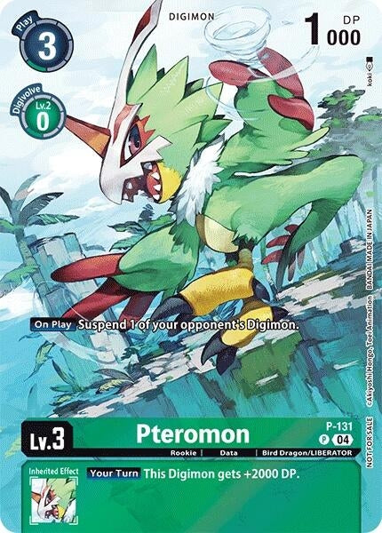 Image for Pteromon (Digimon Liberator D-Storage Set) (P-131 P) (Digimon Promotion Cards) (D-PR) - Digimon Card Game
